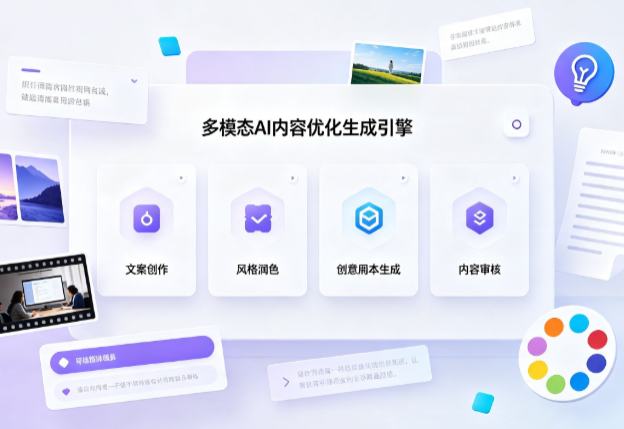 和龙市AI智能内容优化创新 多模态生成技术丰富数字内容创作生态