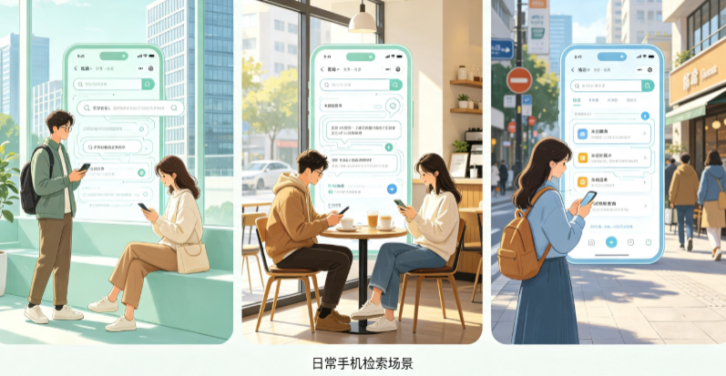 和龙市普通人日常手机使用场景拆解：GEO 与 AI 优化如何改变信息检索体验