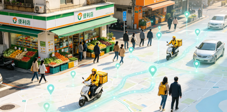 和龙市渗透衣食住行，GEO 地理空间技术重塑大众日常消费服务场景